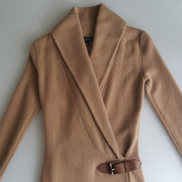 Ralph Lauren - Black Label - Cashmere Sweater Dress - Picture 4 of 12